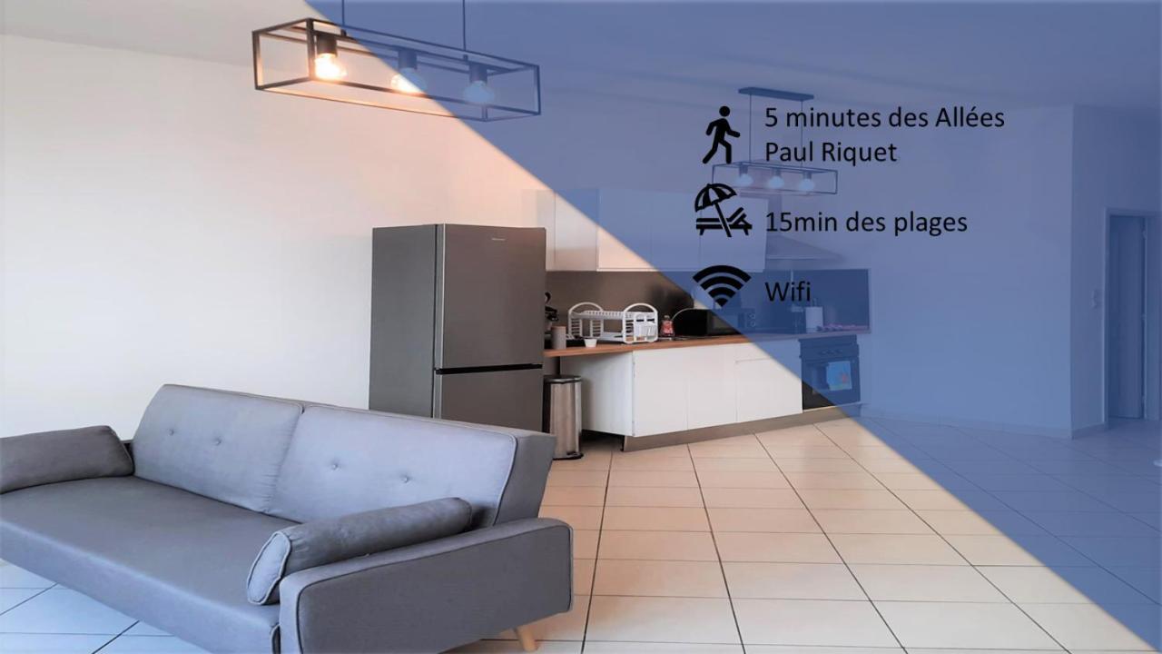 Le Albert 1Er Beziers Appartements Tout Equipes 외부 사진